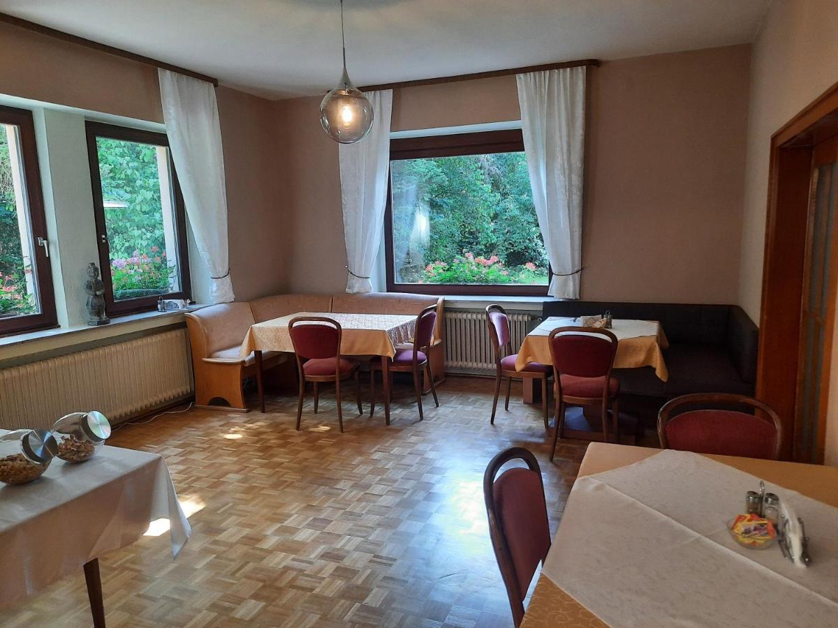 Hotel Pension Bluechersruh Бад Бернек им Фихтелгебирге Екстериор снимка