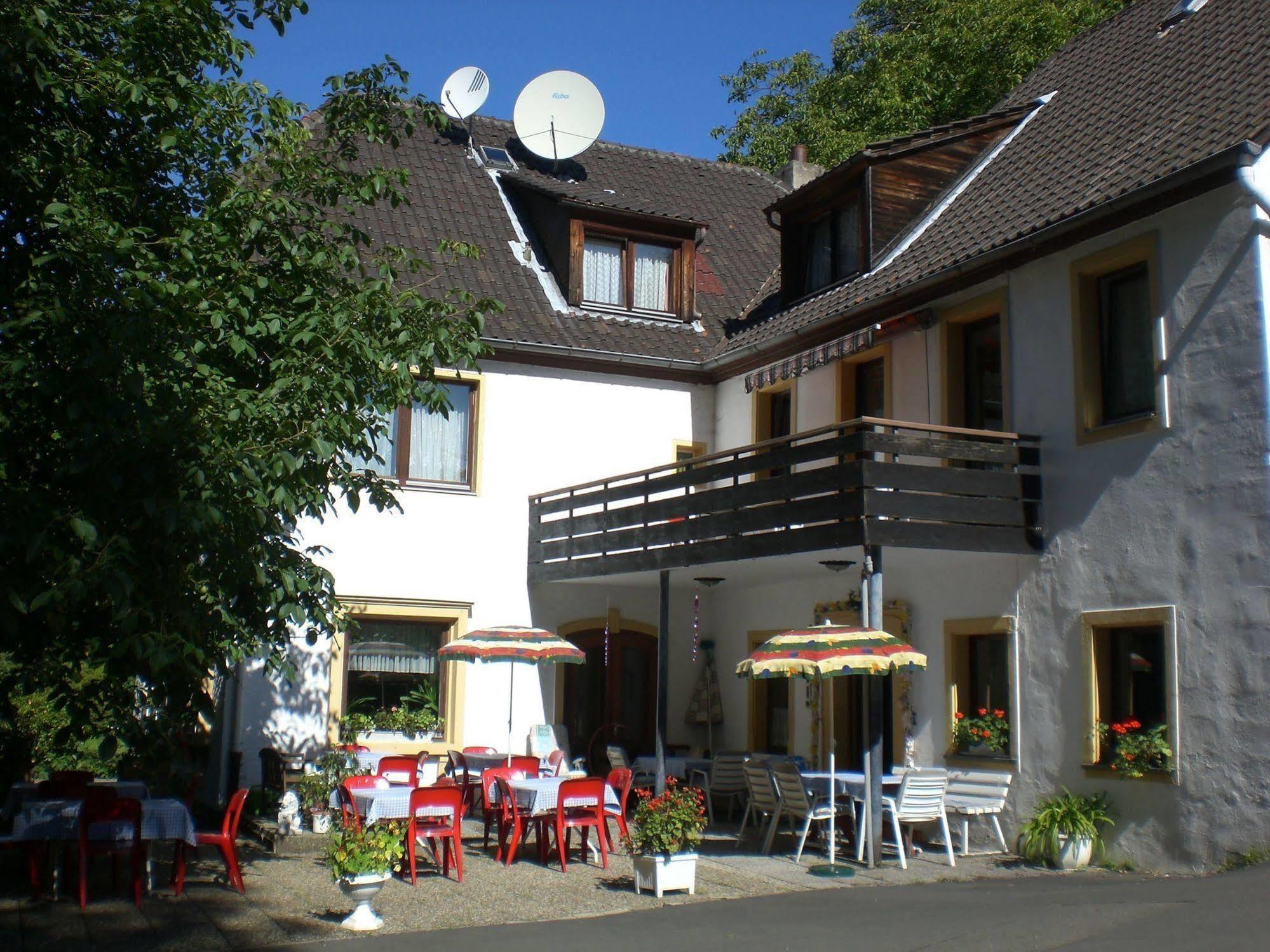 Hotel Pension Bluechersruh Бад Бернек им Фихтелгебирге Екстериор снимка